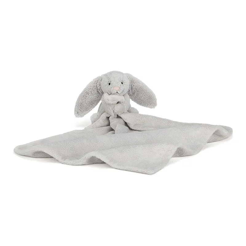 JELLYCAT Personalised Bashful Silver Bunny Soother-2