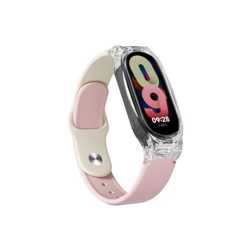 Yu Qing Xiaomi Mi Band 9/8/7/NFC Edition Xiaomi Compatibility Watch Band 19cm Silicone Material-16