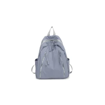 GEERDUN Fabric Backpack Regular Women's Black/White/Blue