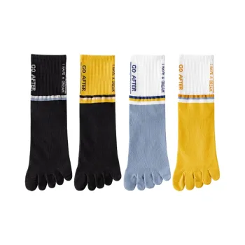 MIIOW Mid-Calf Socks Men's 4 Pack