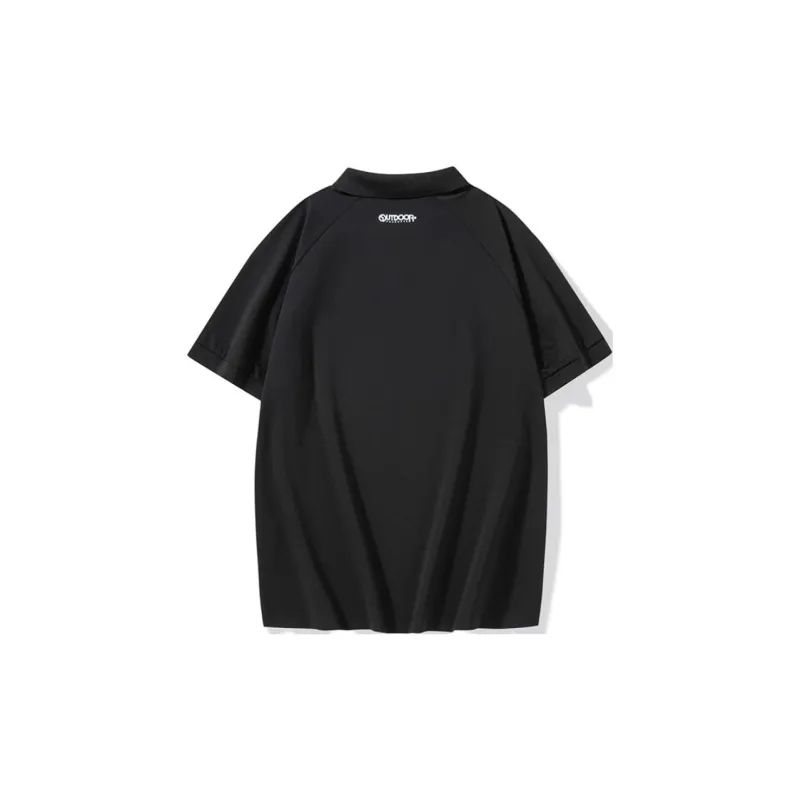 OUTDOOR PRODUCTS Polo Shirt Men's Classic Black-1