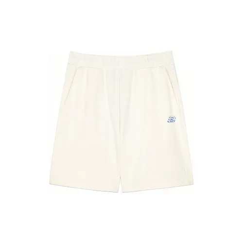 Skechers Outlets Pick Up The Light And Sound Series Casual Shorts Women's Marshmallow White