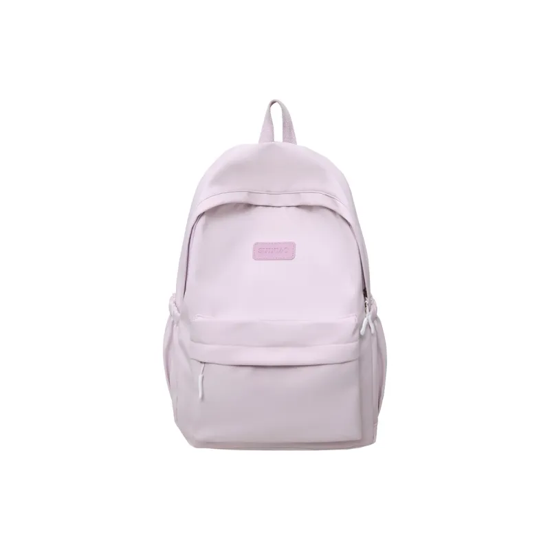 DCLOUD Nylon Backpack Women's Light Yellow/Purple/Green/Pink/Black-0