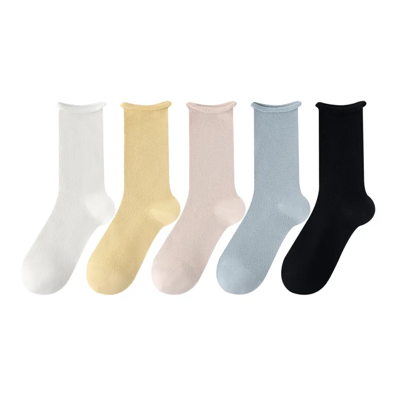 XXLLG Mid Calf Socks Women's 5 Pack-8