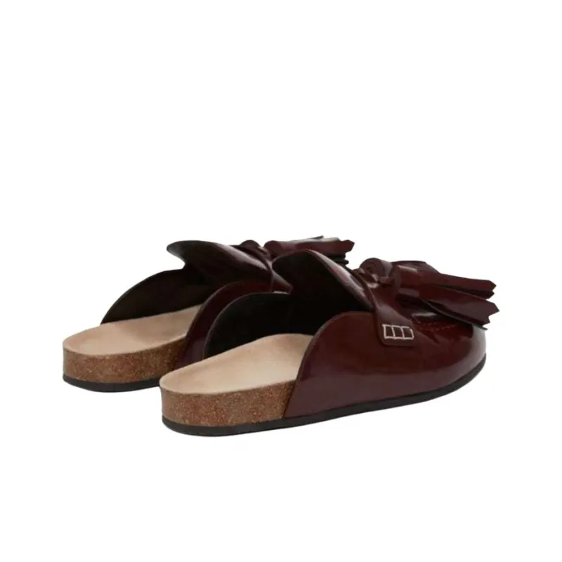 JW Anderson Tassel-detail Leather Mules Women's-3