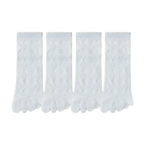 MIIOW Mid-Calf Socks Women's 4 Pack