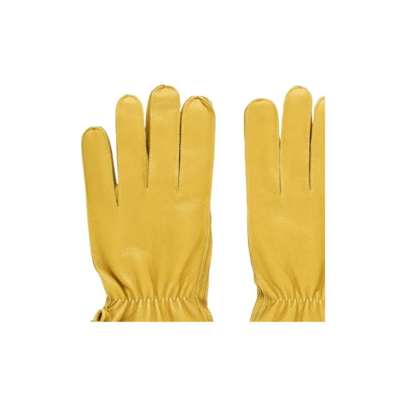 ORCIANI Lambskin Gloves Men's Yellow-2