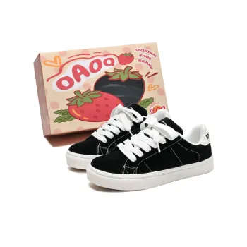OAOQ Wear-resistant And Lightweight Low-Top Skateboard Shoes Unisex Box