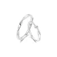 Intertwined Love Couple Rings