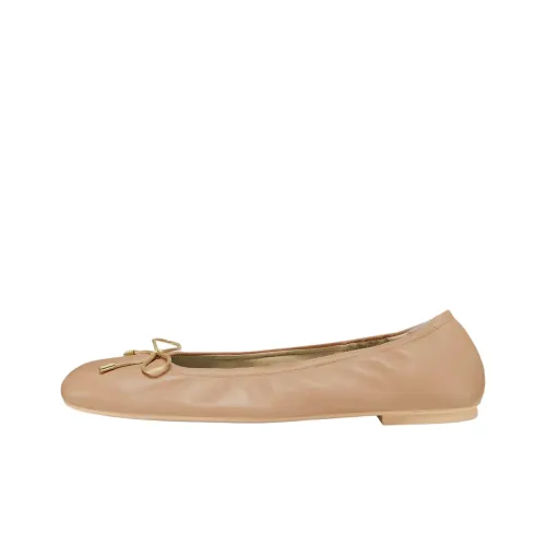 Stuart Weitzman/SW Bardot Casual Single Shoes Women's Beige Yellow