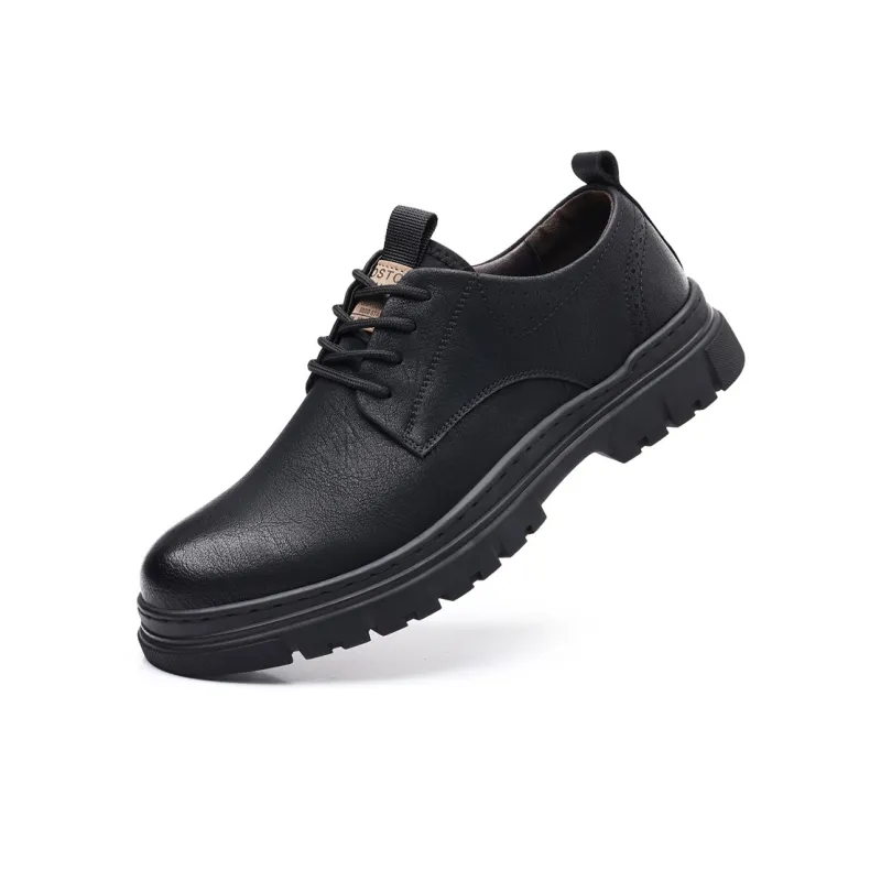 PTLS Men's Casual Shoes Men Low Top Black/Brown-0