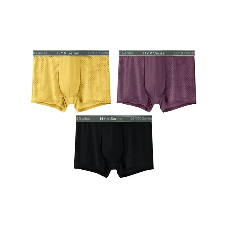 H YXIANG Underpants Men's 3 Pack-6