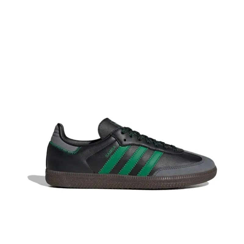 Adidas Samba Og Black Green Women's-1