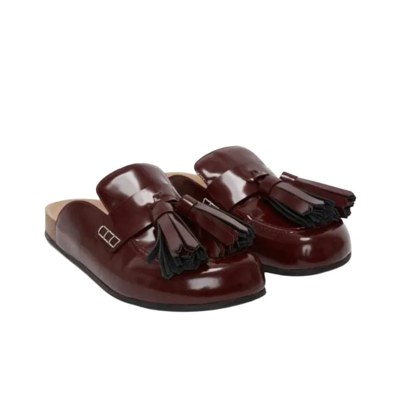 JW Anderson Tassel-detail Leather Mules Women's-2