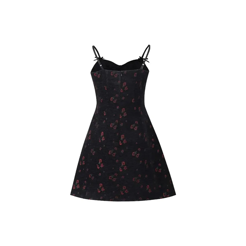JOSR Slip Dresses Women's Black-1