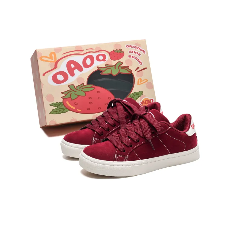OAOQ Wear-resistant And Lightweight Low-Top Skateboard Shoes Unisex Box-6