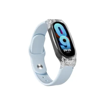 Yu Qing Xiaomi Mi Band 9/8/7/NFC Edition Xiaomi Compatibility Watch Band 19cm Silicone Material