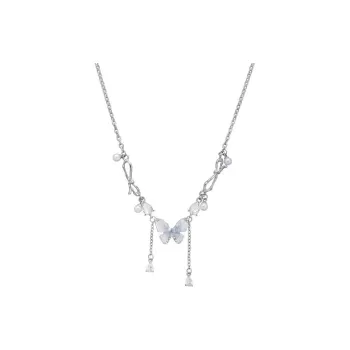 BLESSED BULLET Alloy Necklaces Unisex