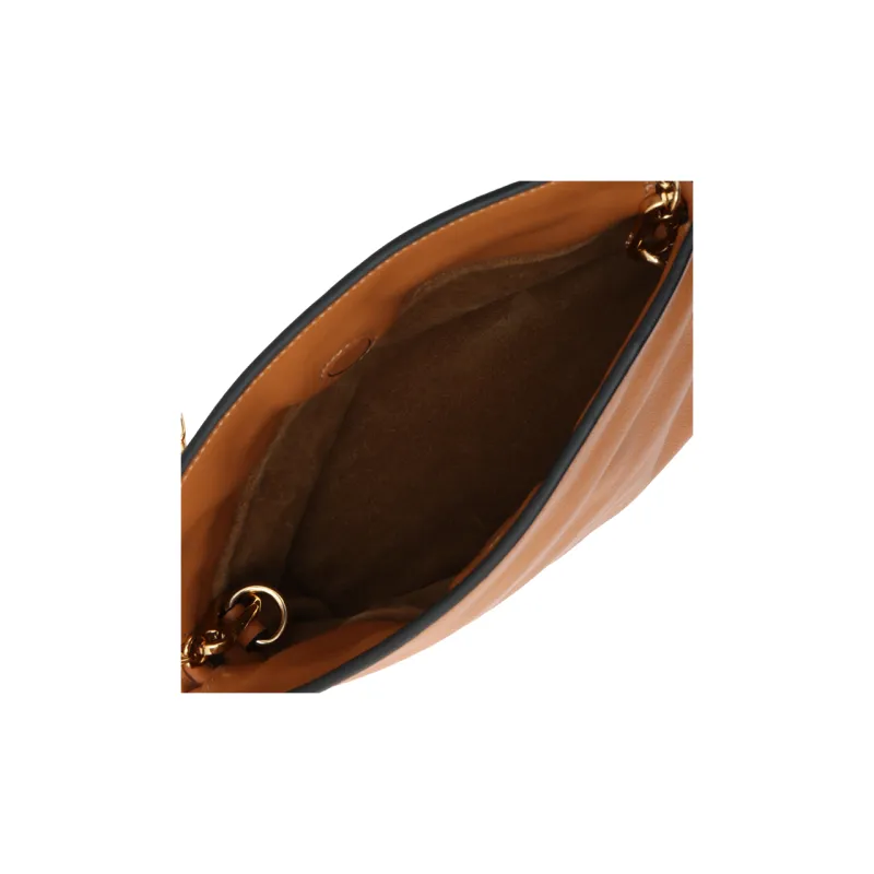 LOEWE Nappa Cowhide Leather Clutch, Shoulder Bag, Crossbody Bag Extra Mini Women's Brown-9