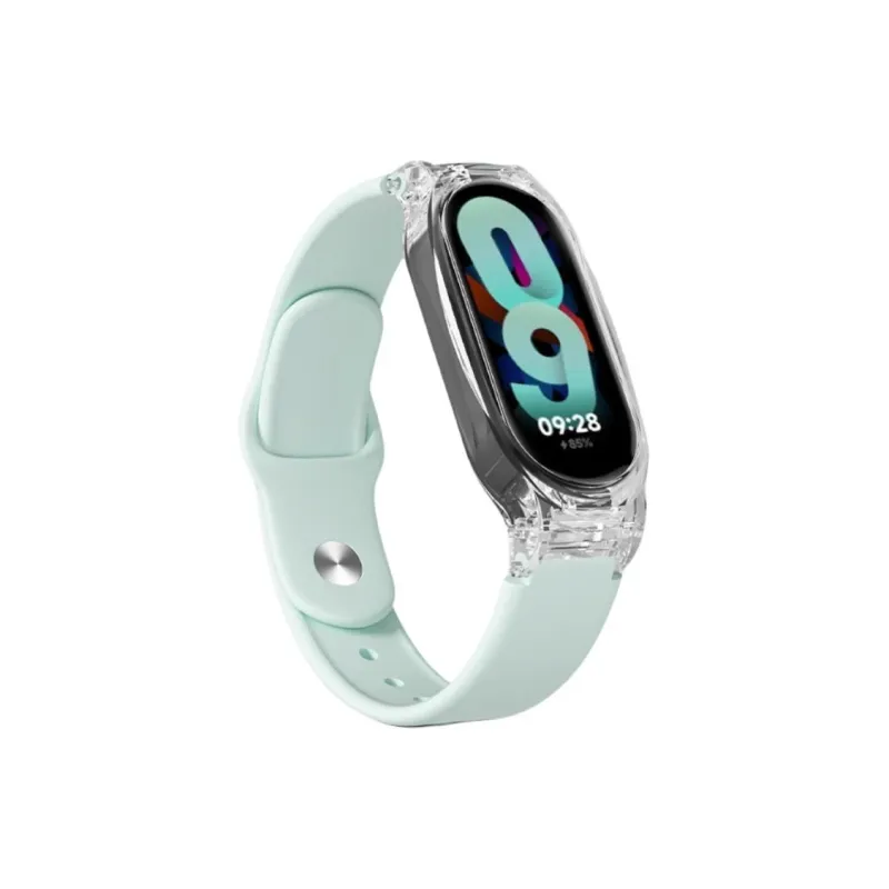 Yu Qing Xiaomi Mi Band 9/8/7/NFC Edition Xiaomi Compatibility Watch Band 19cm Silicone Material-4