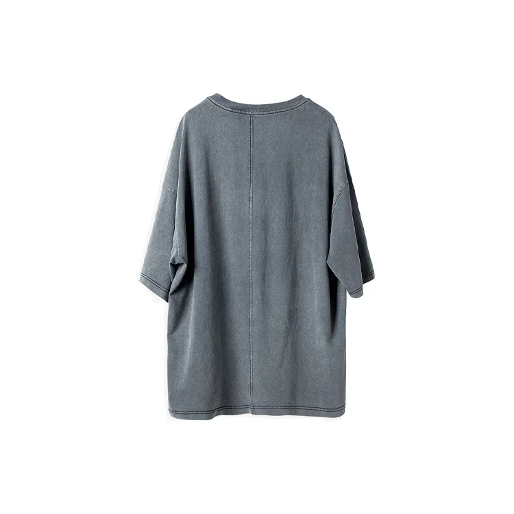 HUANXIANGZHE T Shirt Unisex Gray-1