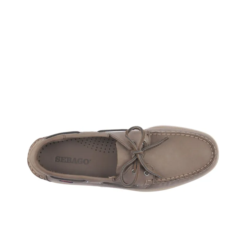 Sebago Dockside Portland Boat Shoes Men's Medium Gray-2