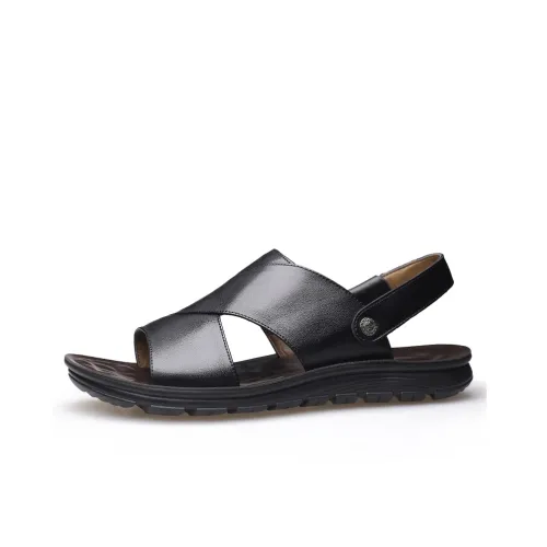 Bindu Beach Sandals Men Black/Brown