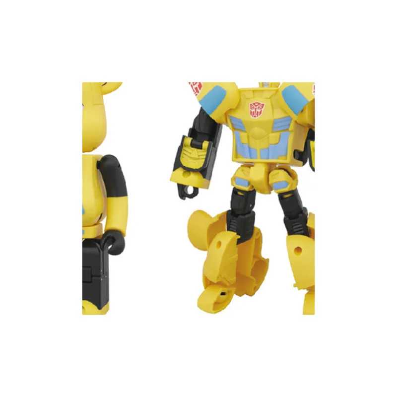 BE@RBRICK X Transformers Bumblebee Yellow-2