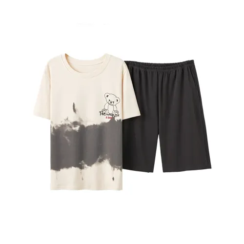 MIIOW Cool One Summer Series Pajama Set Men's Apricot