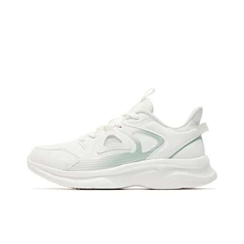 QIAODAN Running Shoes Women's Low-Top White/Green