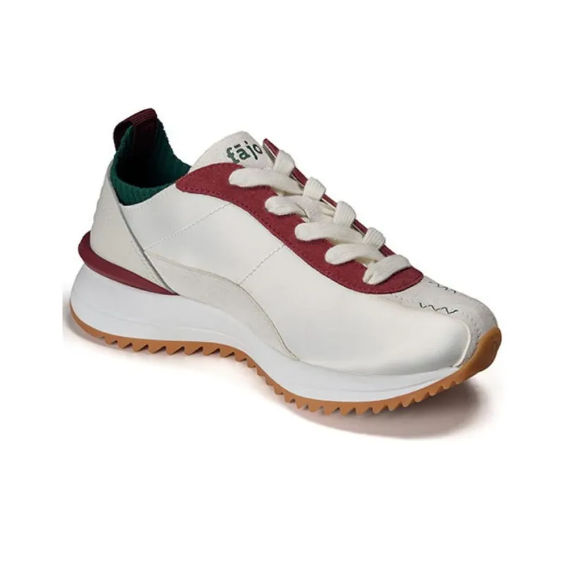 FAJO Ice Cream Silk Shoes Breathable Lightweight Casual Shoes Unisex Mismatched Red And Green-4