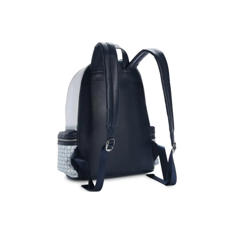 GUESS Faux Leather Backpack Women's Blue-1