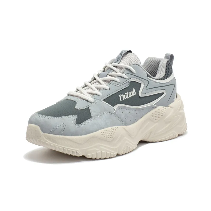 361° Cushioned Anti-Slip And Wear-Resistant Lightweight Low-Top Casual Running Shoes Women's Gray-2