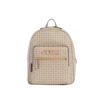 GUESS Faux Leather Backpack Women's Beige