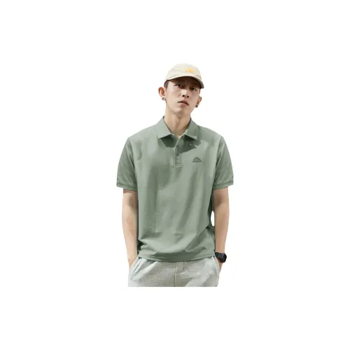 Tonlion Polo Shirts Men Tea Green