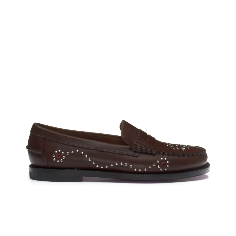 Sebago Dandette Loafers Women's Dark Brown-1