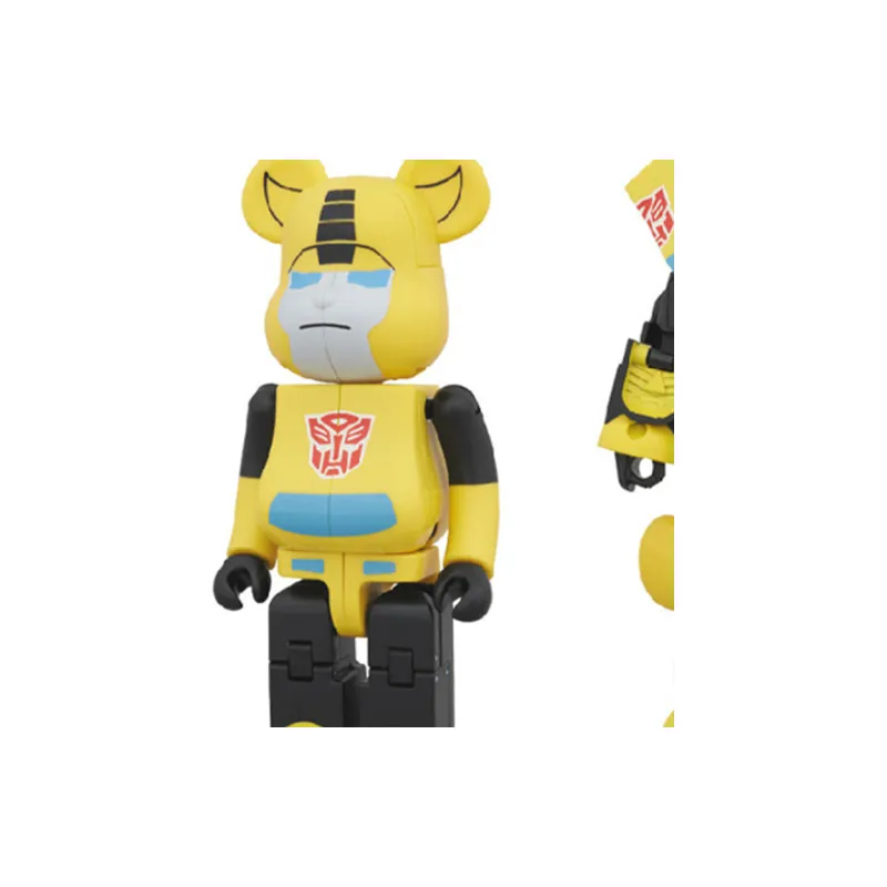 BE@RBRICK X Transformers Bumblebee Yellow-3