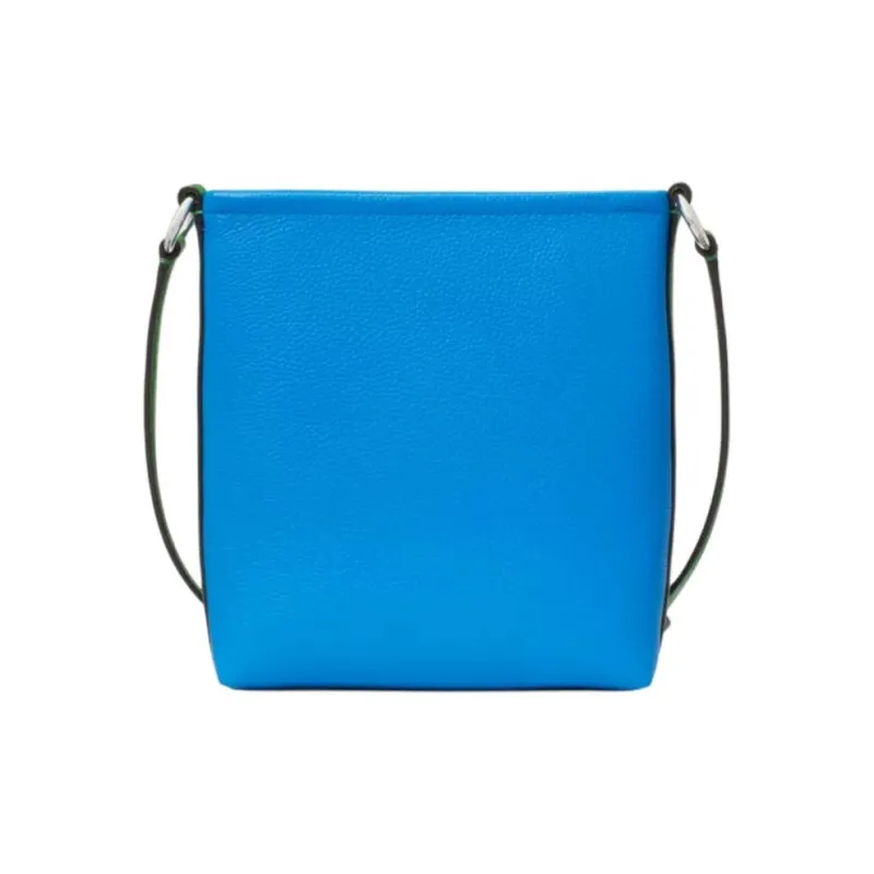 Kate Spade Litchi Grain Leather Shoulder Bag Crossbody Bag Small Size Women's Blue-2
