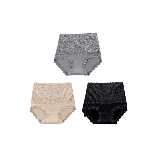 Flowers In Water Underpants Women's 3 Pack
