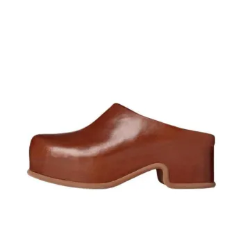 DRIES VAN NOTEN Closed Toe Slippers 3.5cm Men's Brown