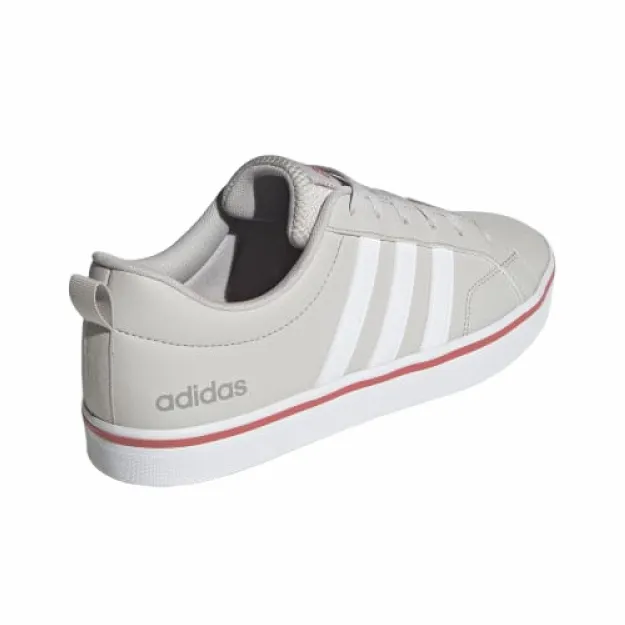 Adidas Sportswear VS PACE 2.0 Anti Slip Wear Resistant Low Top Skateboard Shoes Unisex Gray White-4