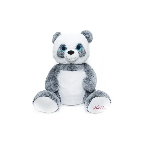 Hamleys Animal Large Size Panda Gray White Toy Dolls Plush Doll 70cm High