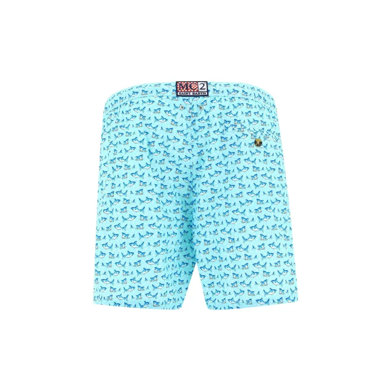 MC2 Saint Barth X Vespa Swim Shorts-1
