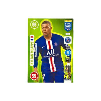 PANINI Mbappé Player Card FIFA Game Collection Large Scale Figure Print Select Card Sports Cards 1 Pc