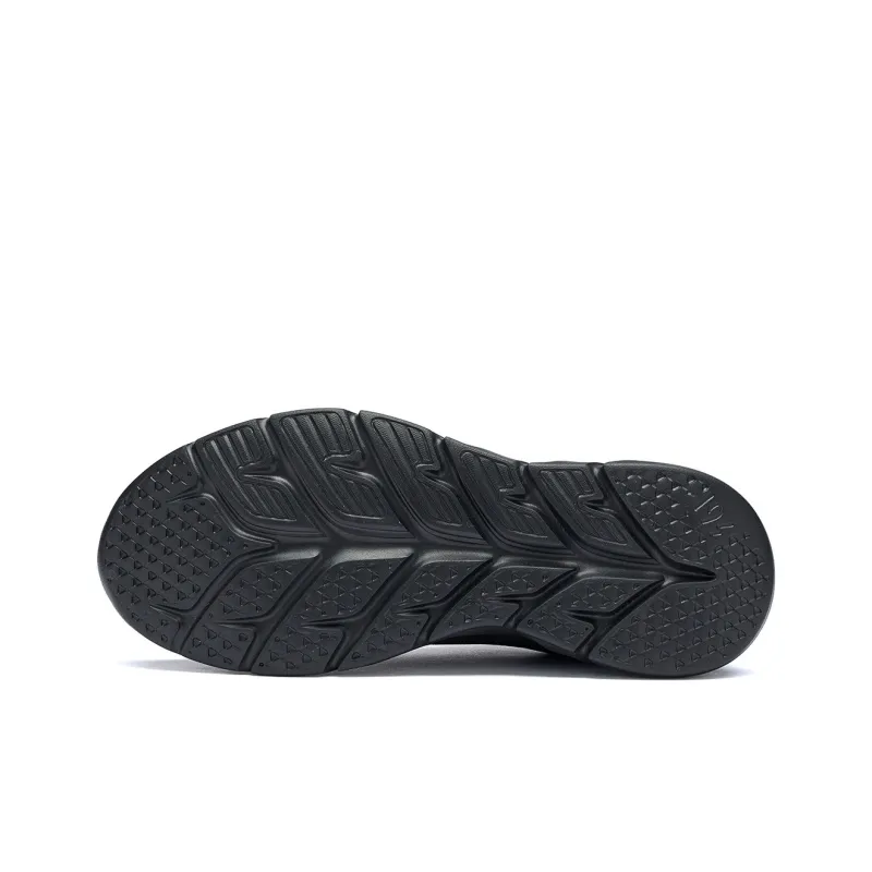 361° Cushioning, Slip Resistant, Abrasion Resistant, Rebound Low Top Casual Running Shoes Men's Black Gold-6