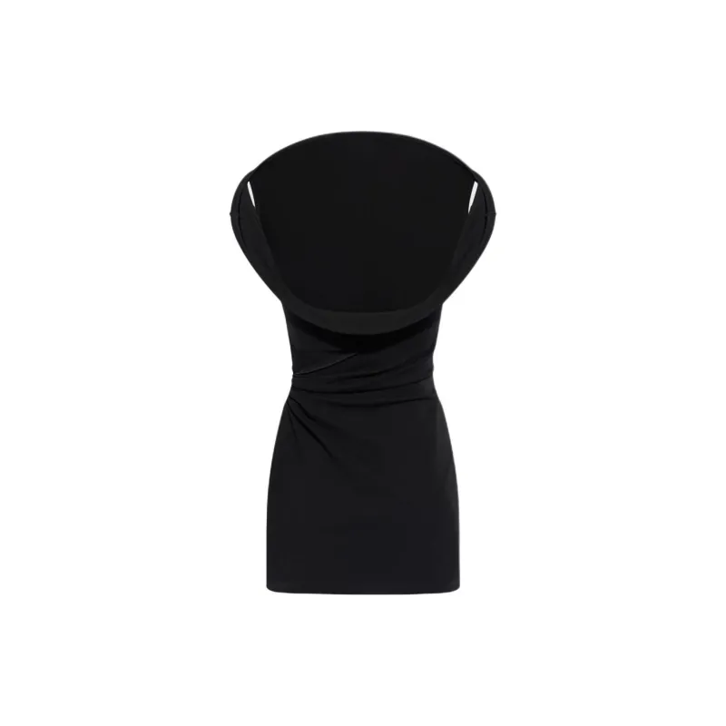 Jacquemus La Mini Robe Bordo 'Black'-1