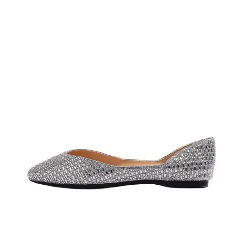 STEVE MADDEN Casual Single Shoes 0.8cm Women's Silver
