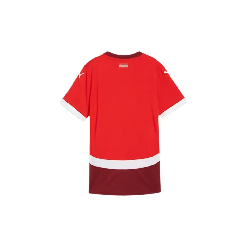 PUMA Switzerland Football SS24 Soccer Jerseys Women's Red-1
