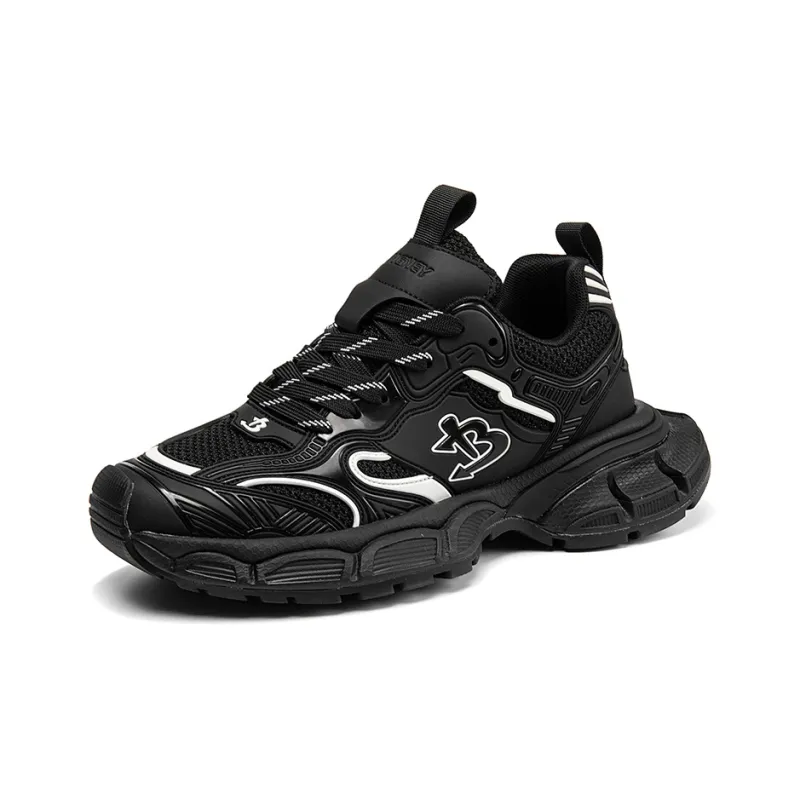BANGNEY Durable Breathable Low-Top Chunky Sneakers Men's-1