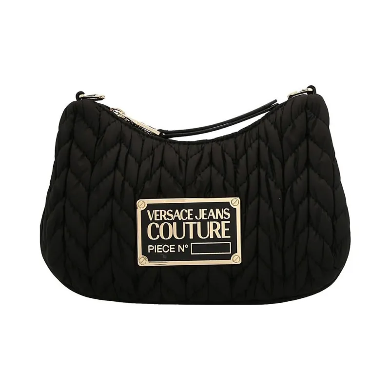 VERSACE JEANS COUTURE Polyester With Nylon Crossbody Bag, Shoulder Bag Women's Black-0